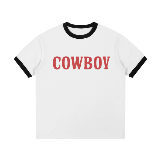 Cowboy Ringer Tee
