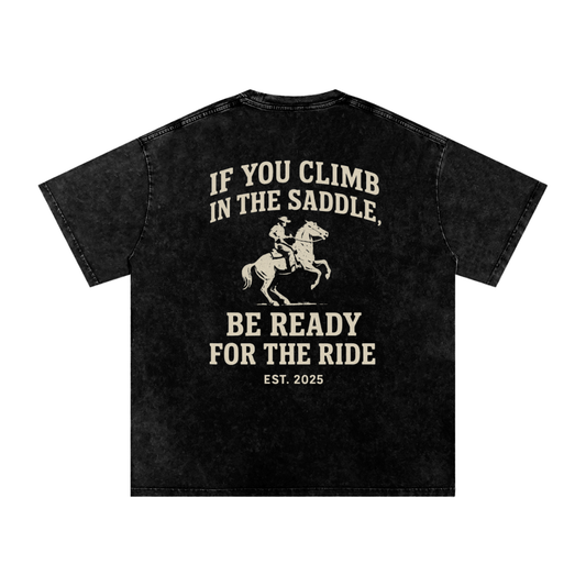 'Ready for the Ride' Washed Tee
